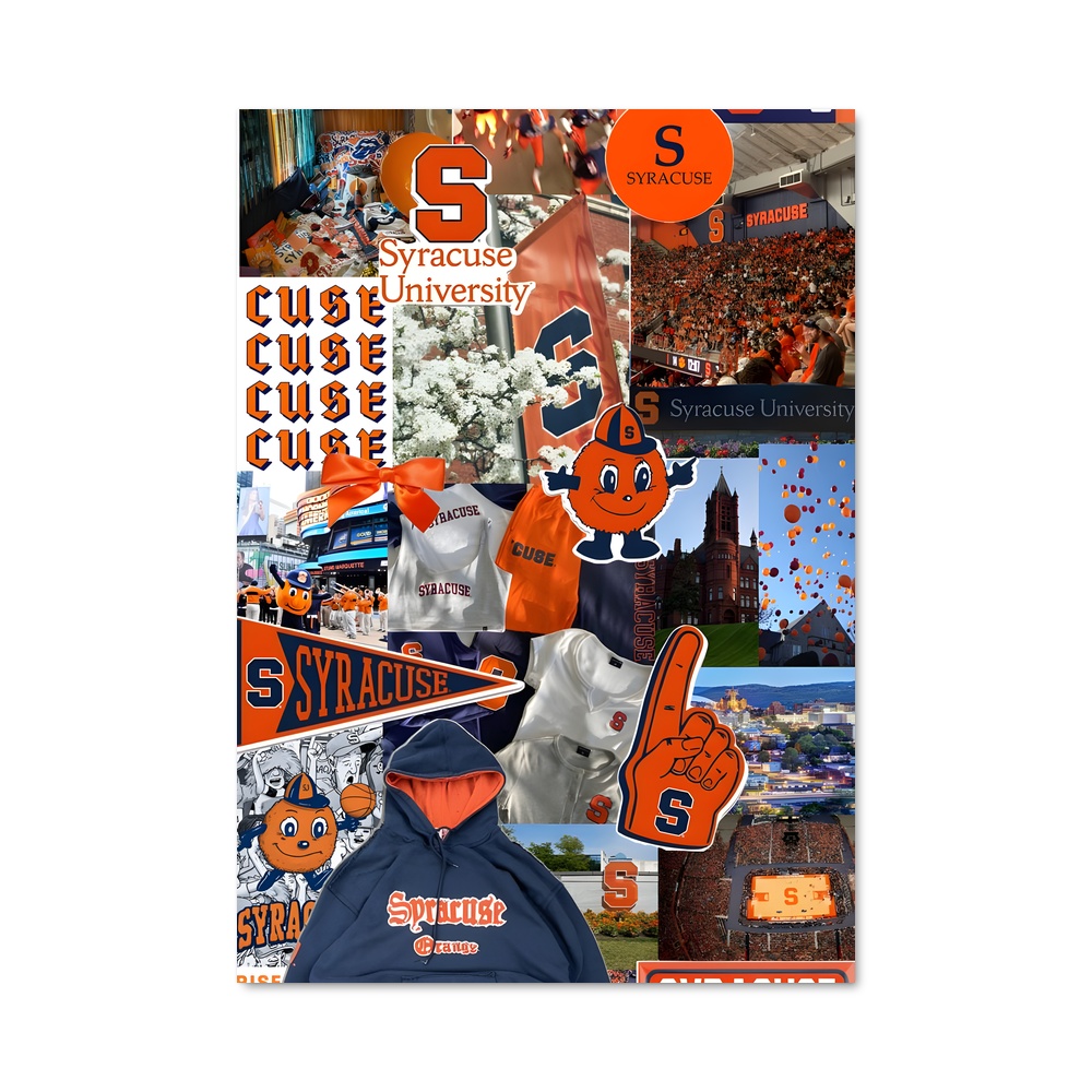 Poster Syracuse Spirit – affiche Basketball